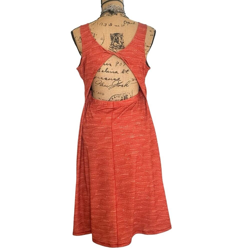 PRANA Women's Skypath Dress Scoop Neck slim fit dress with built-in bra SIZE XL - Picture 8 of 16